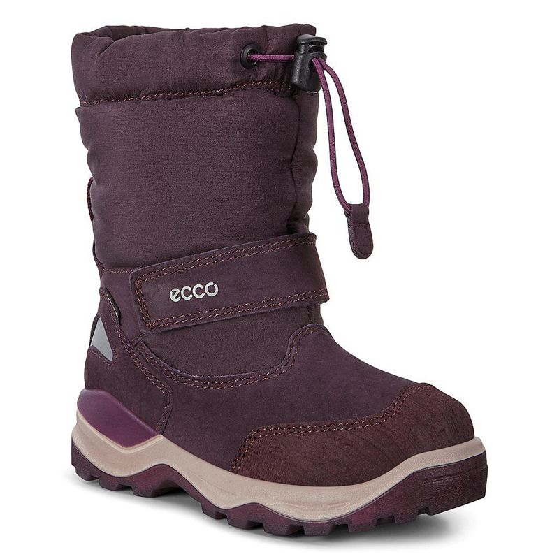Kids Ecco Snow Mountain - Snow Boots Purple - India XJNCIM975